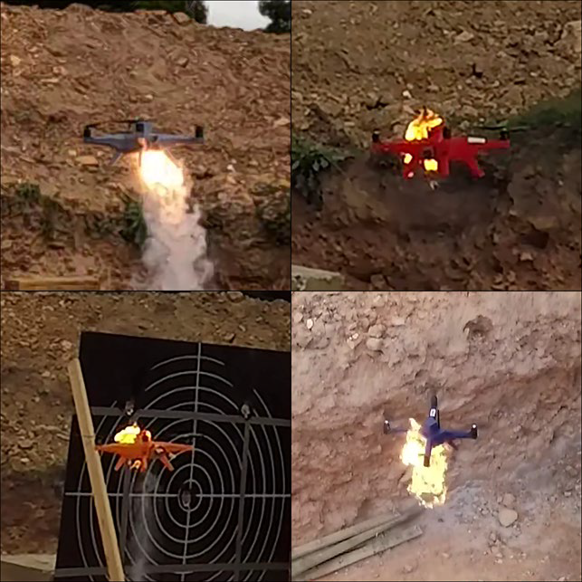 medium drones rapidly neutralized by EOS directed energy
