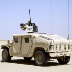 CROWS on M1114 UA HMMWV in Iraq