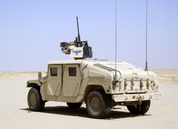 CROWS on M1114 UA HMMWV in Iraq