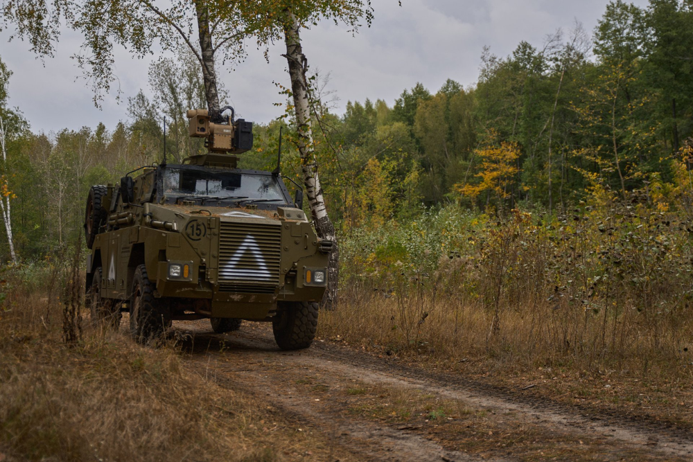 Australian Bushmasters bolster Ukraine's defence